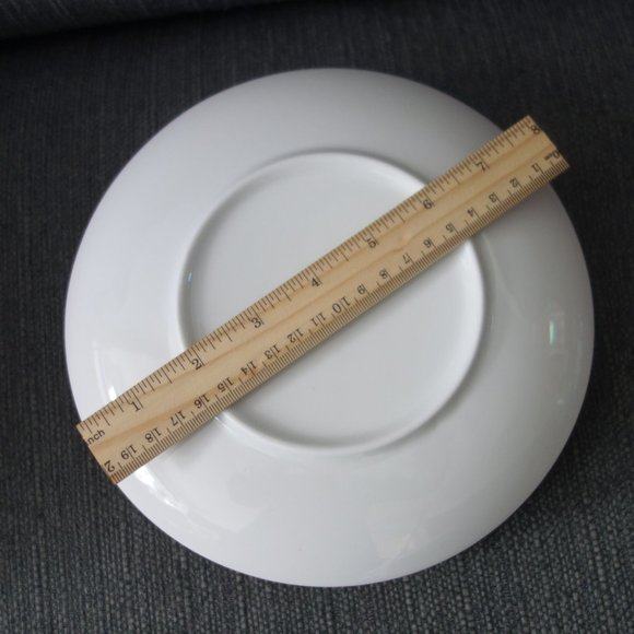 Set of Four(4) BIA Cordon Bleu Camembert 8" Ceramic Plates with Original Box - Picture 14 of 15